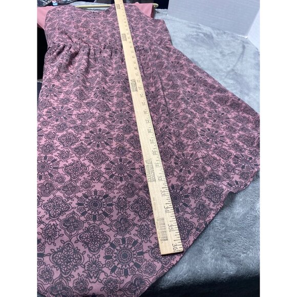 American Eagle Outfitters Womens S/P Overlay Dress/ tunic Floral Pattern Flowy - Picture 4 of 8